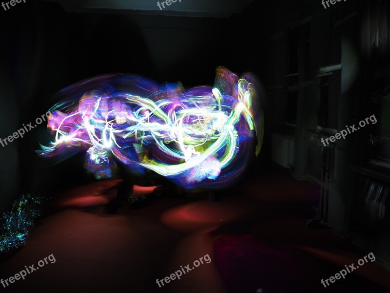 Exposure Colorful Art Light Artwork