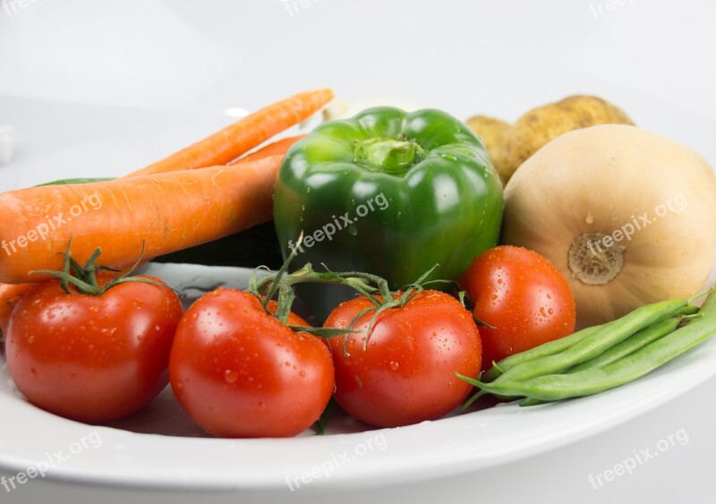 Peppers Vegetables Vegetable Garden Food Restaurant