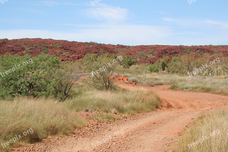 Karratha Track Pilbara Road To Nowhere Free Photos