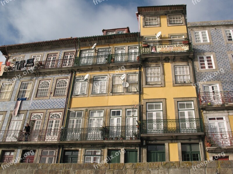 Quay Port Portugal Building Window