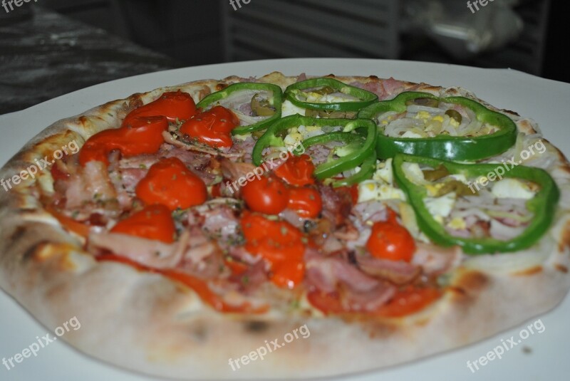 Pizza Food Restaurant Pizzeria Free Photos