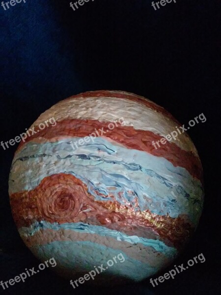 Jupiter Science Class Craft Styrofoam Ball Free Photos