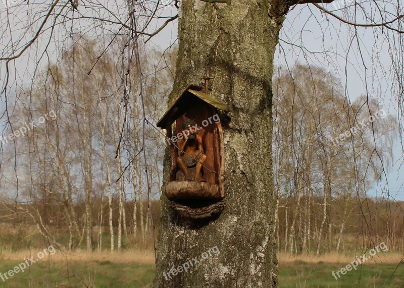 Chapel God Nature Tree Green