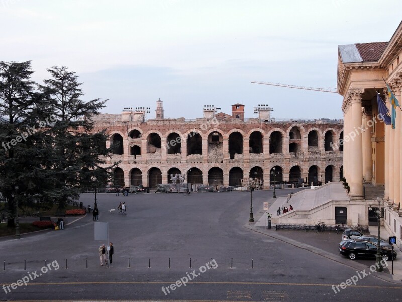 Arena Verona Italy Piazza Bra Monument