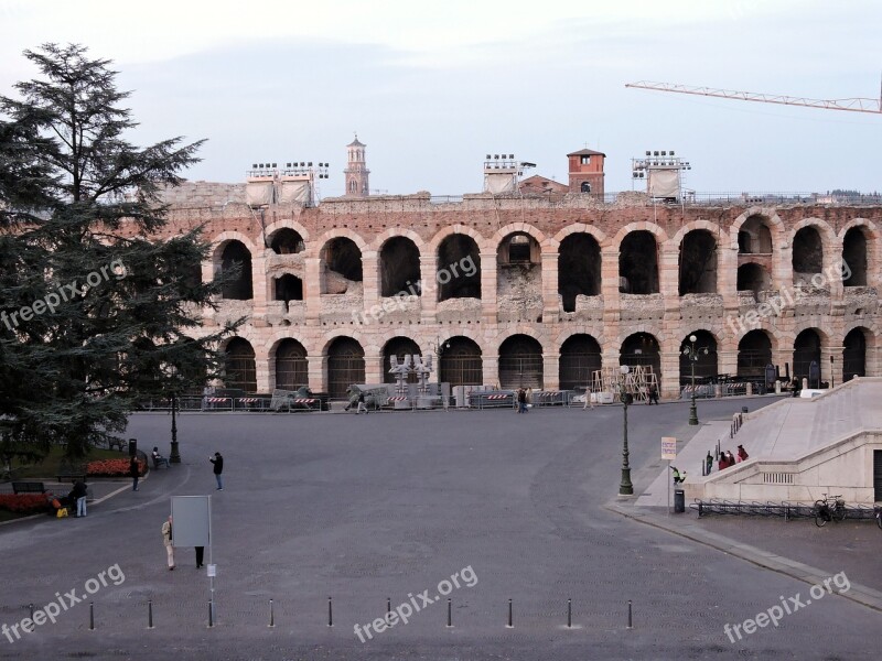 Arena Verona Italy Piazza Bra Monument