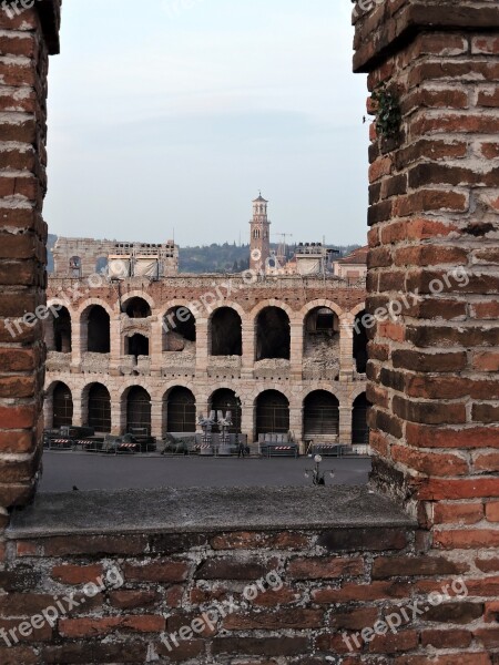 Arena Verona Italy Piazza Bra Monument