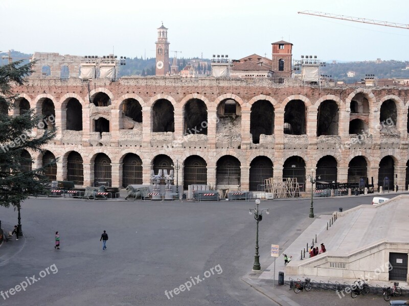 Arena Verona Italy Piazza Bra Monument