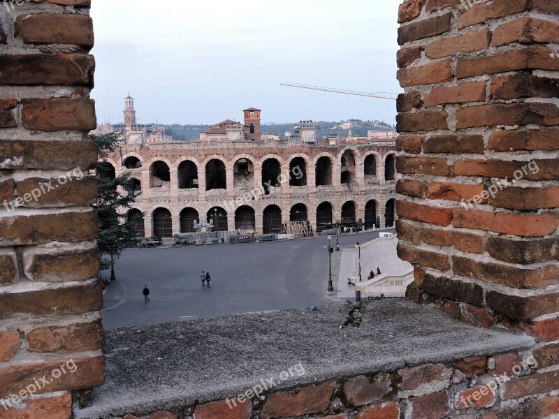 Arena Verona Italy Piazza Bra Monument