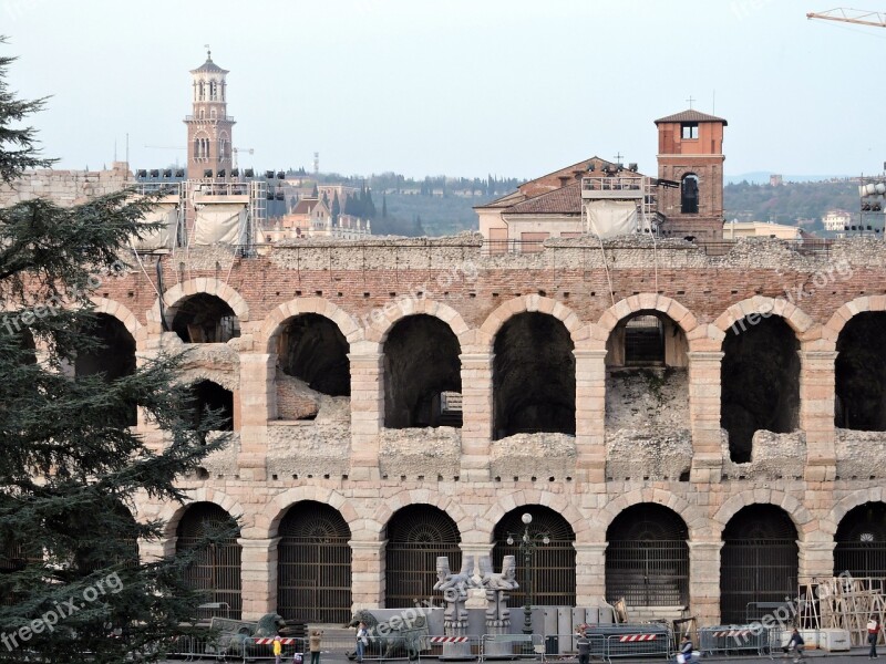 Arena Verona Italy Piazza Bra Monument