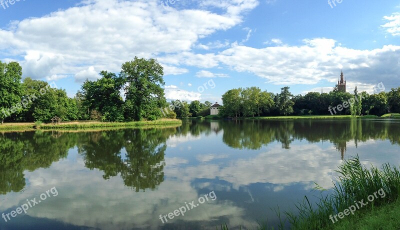 Wörlitz Park Lake Dessau Wörlitz Dessau Stop