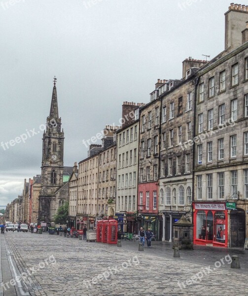 Edinburgh Scotland Building Old Building Architecture