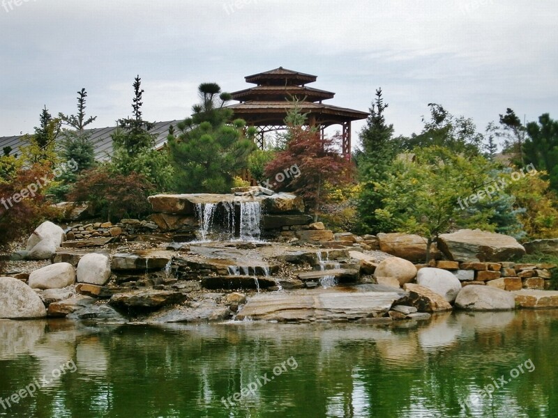 Garden Relaxation Chinese Garden Lagoon Meditation