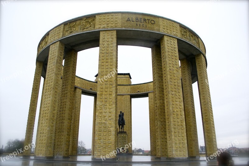 Nieuwpoort Coast Tourism Albert 1 Monument West-flanders