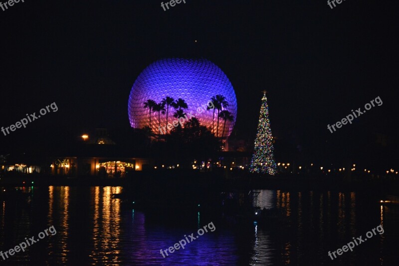 Disney Vacation Lake Holiday Christmas