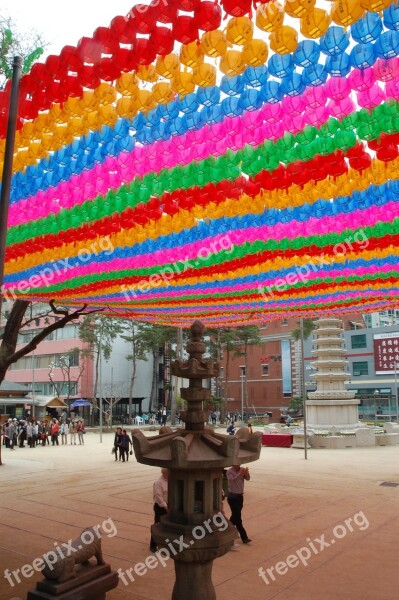 South Korea Buddhism Temple Seoul Religion