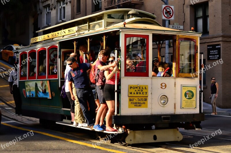 San Francisco Cable Car California Car Cable