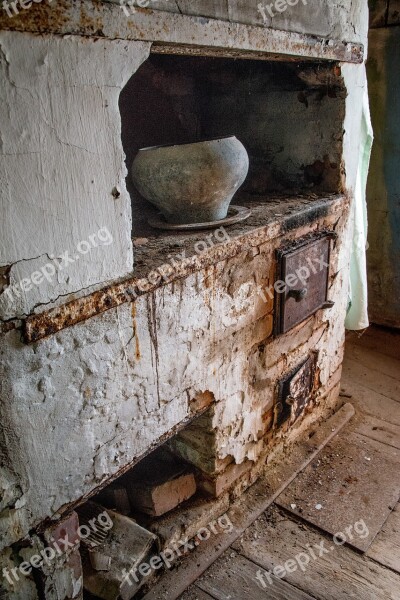 Stove Old House Antiquity Free Photos