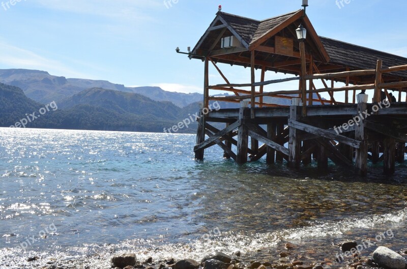 Dock Autumn Patagonia Free Photos