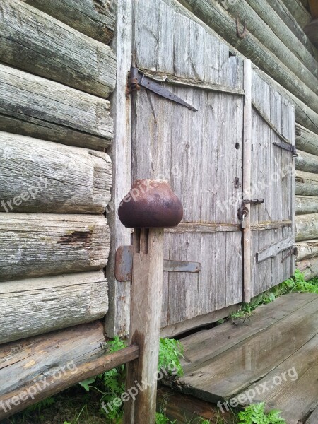 Village Gate Cottage Logs Free Photos