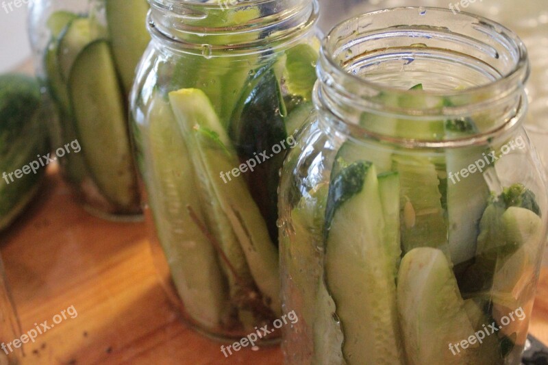 Canning Preserves Homemade Food Pickle