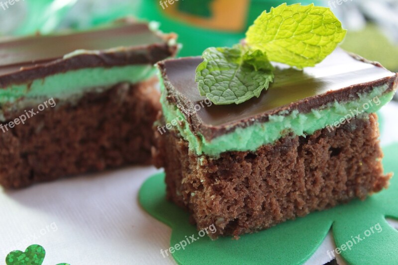 Brownie Dessert Chocolate Bake Free Photos