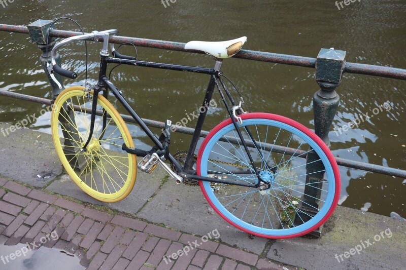 Bike Low Country Amsterdam Free Photos