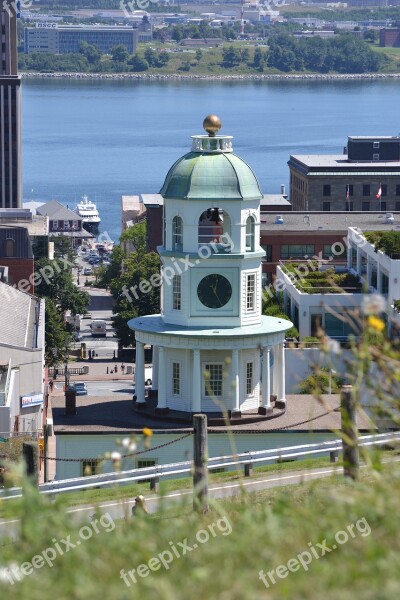 Clock Tower Historic Halifax Canada