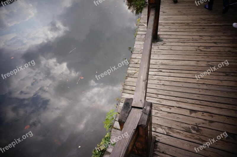 Water Plank Bridge Free Photos