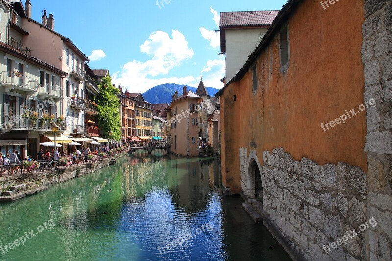 Annecy Lake City Tourism Water