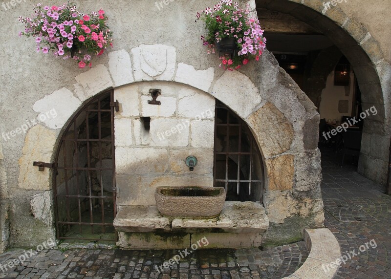 Annecy City Former Architecture Pierre