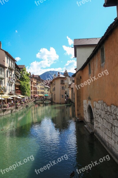 Annecy Lake City Tourism Water