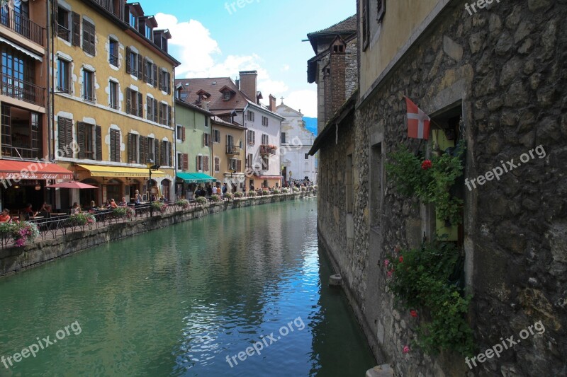 Annecy Lake City Tourism Water