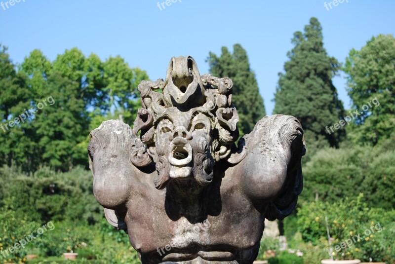 Florence Pitti Boboli Fountain Water