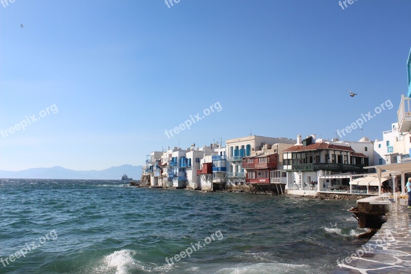 Luggage Travel Mykonos Free Photos