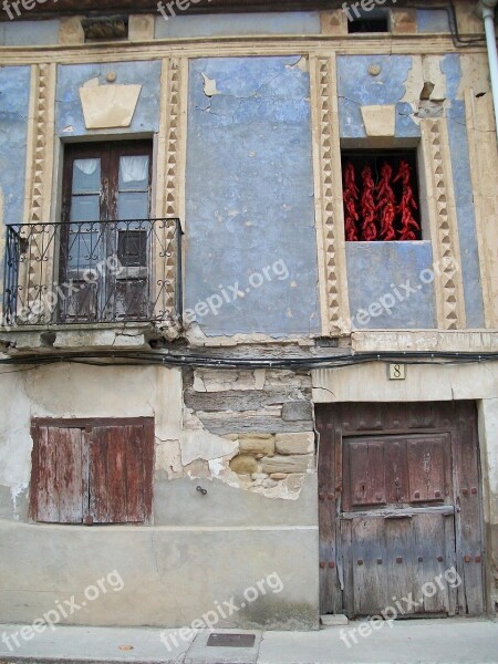 Door Casa Antica Chilli Peppers Spain Free Photos