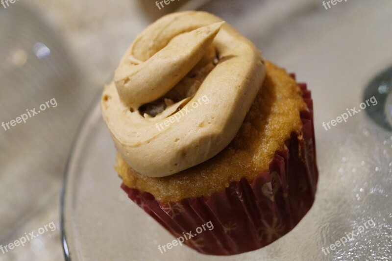 Cupcake Culinary Pumpkin Food Sweet