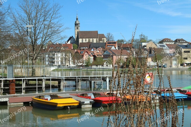 Böblingen City Lake Houses Church