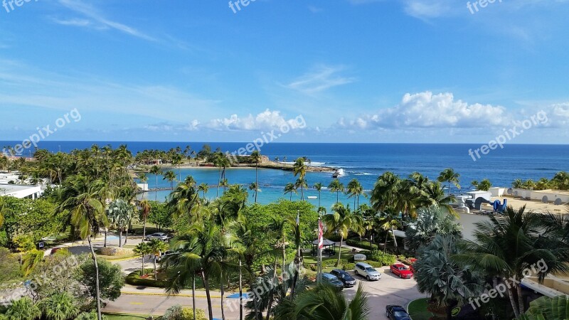 Vacation Puerto Rico Tropical Island Ocean