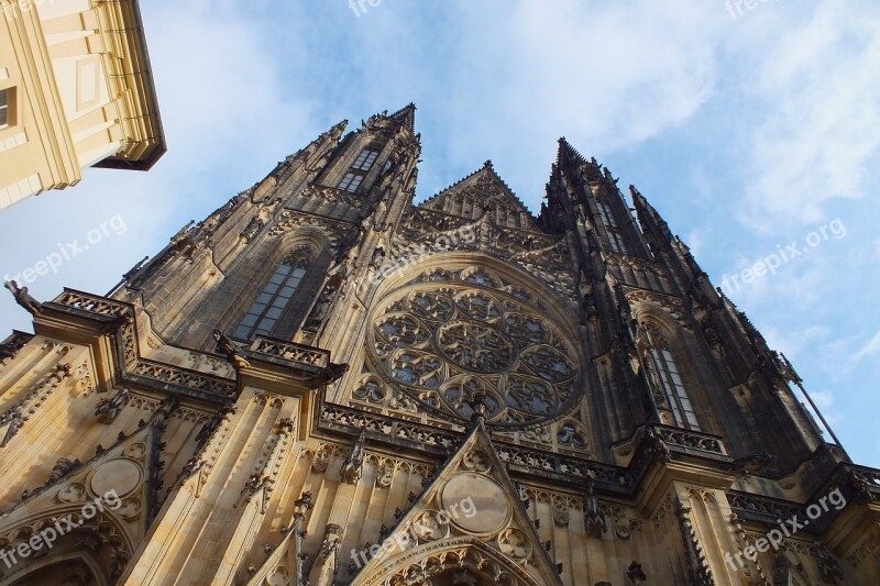 St Vitus Cathedral Prague Church Dom Free Photos