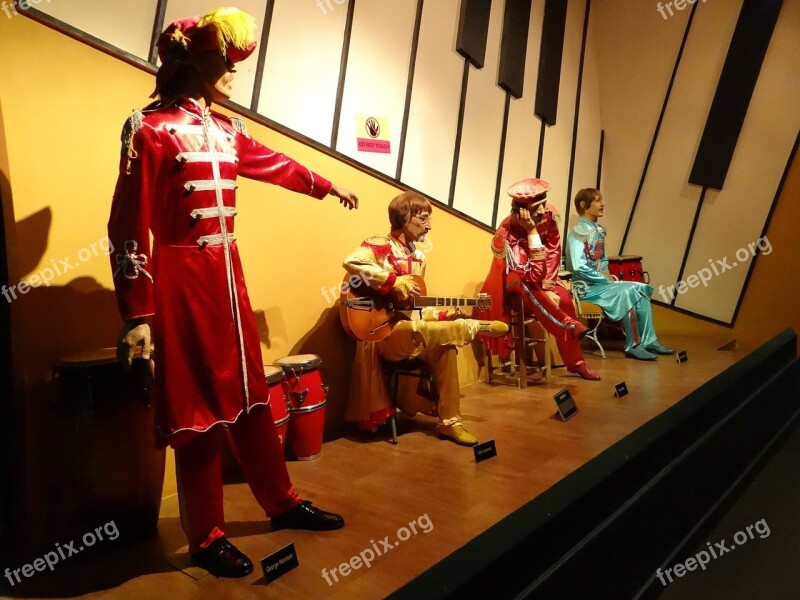 The Beatles Band Rock Orchestra Tableau