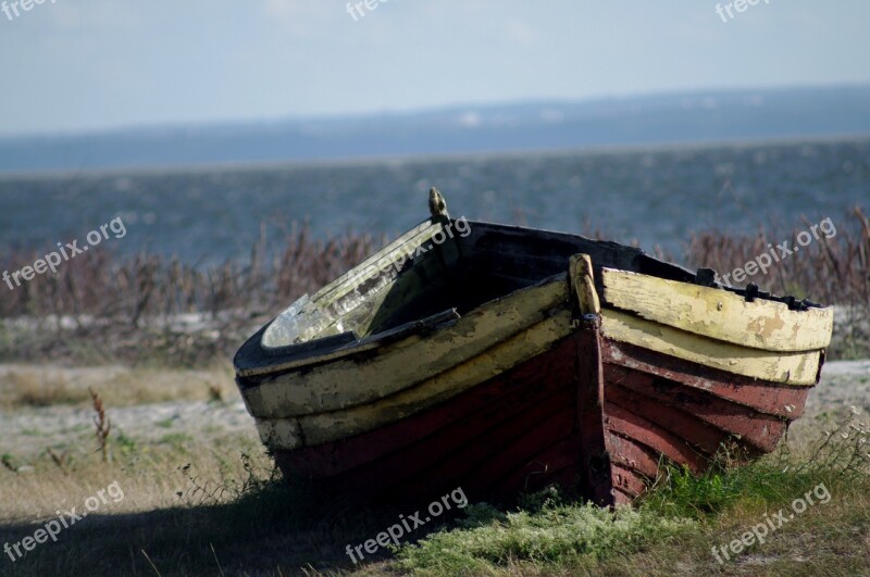 Boat Sea The Fisherman Cove The Baltic Sea