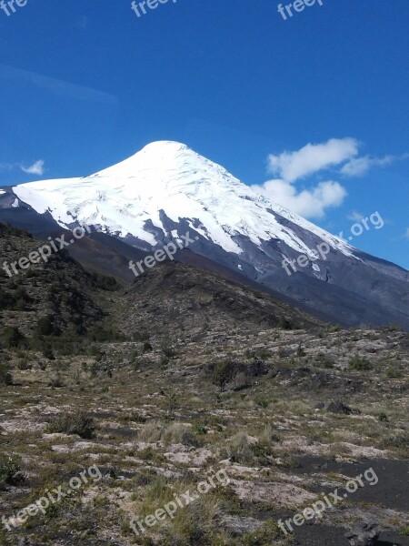 Volcano Osorno Chile Nature Free Photos