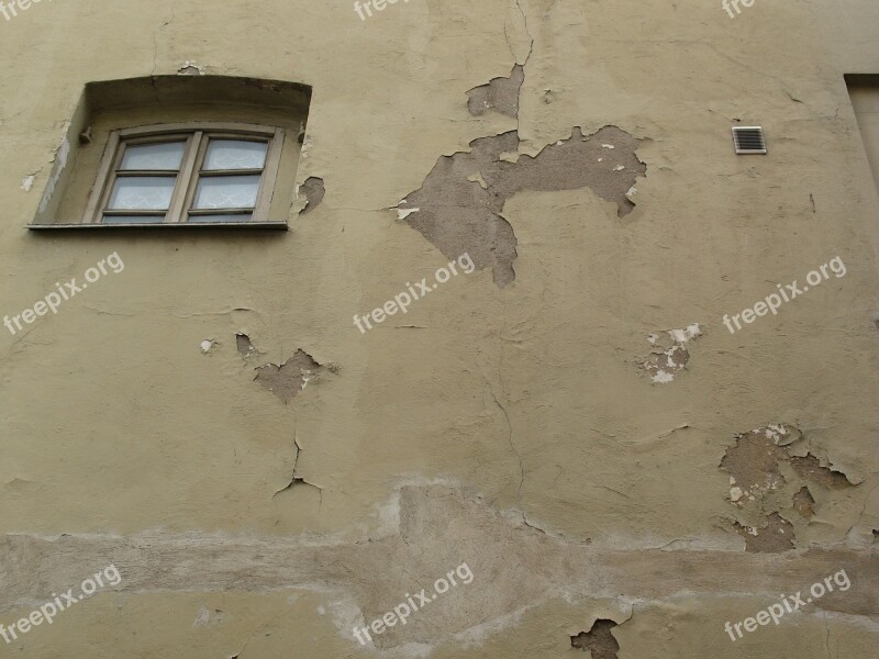 City The Façade Of The Building Wall Window