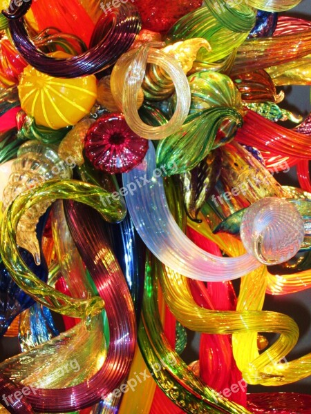 Glass Colorful Chihuly St Petersburg Free Photos