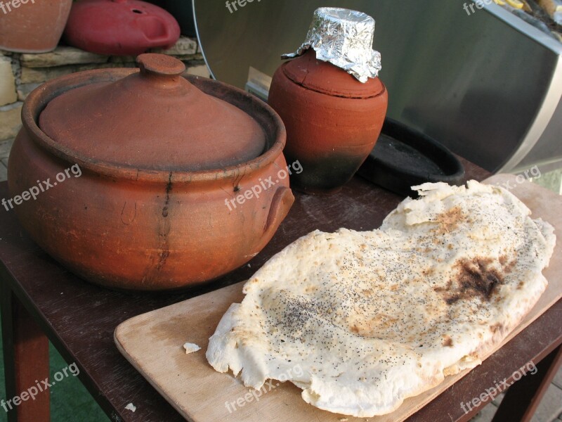 Tortilla Pots Food Bread Free Photos