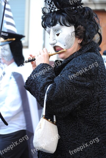 Masks Whistler Piccolo Carnival Basler Fasnacht 2015