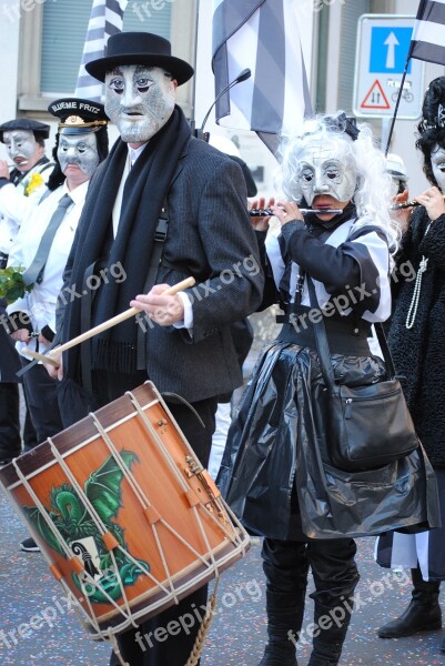 Masks Tambour Whistler Piccolo Carnival