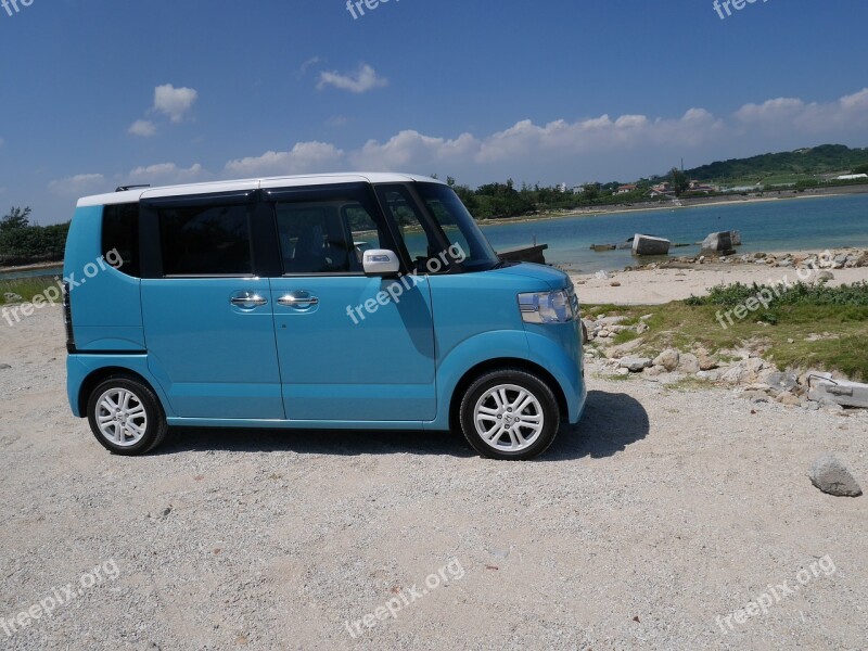 Okinawa Sea Car Honda Nbox