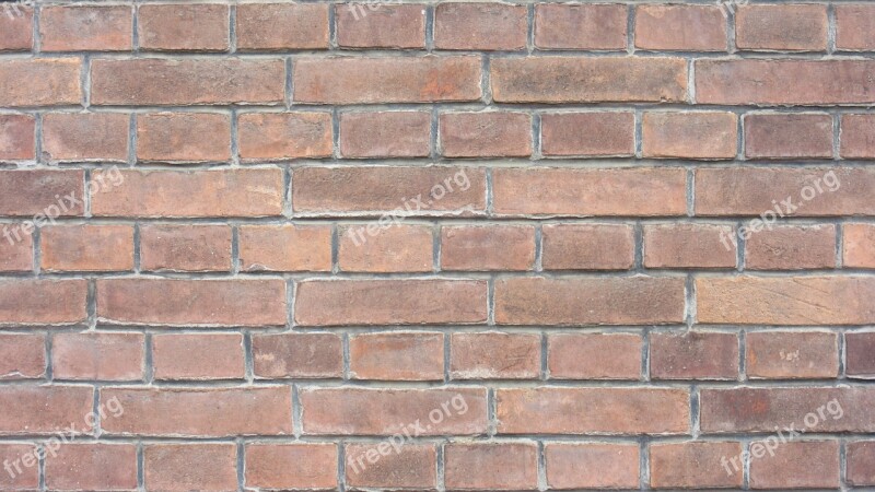 Brick Wall Red Masonry Hauswand