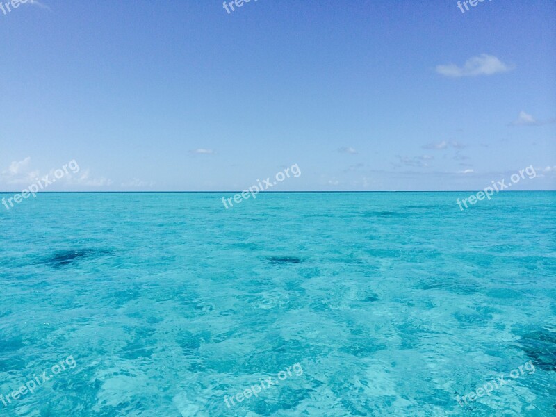 Bahamas Ocean Water Free Photos